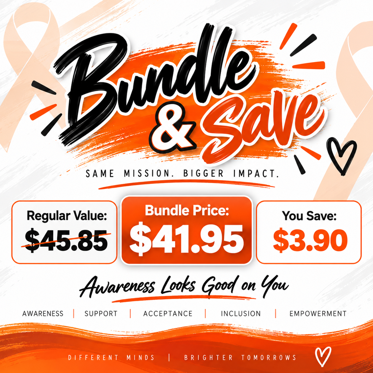 ADHD Awareness Warrior Adult Bundle