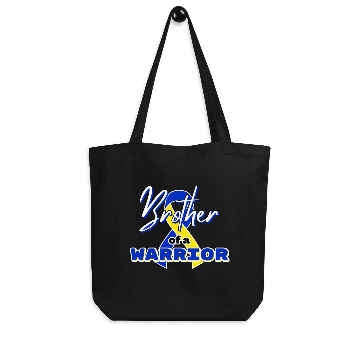 Down syndrome Brother of a Warrior Tote