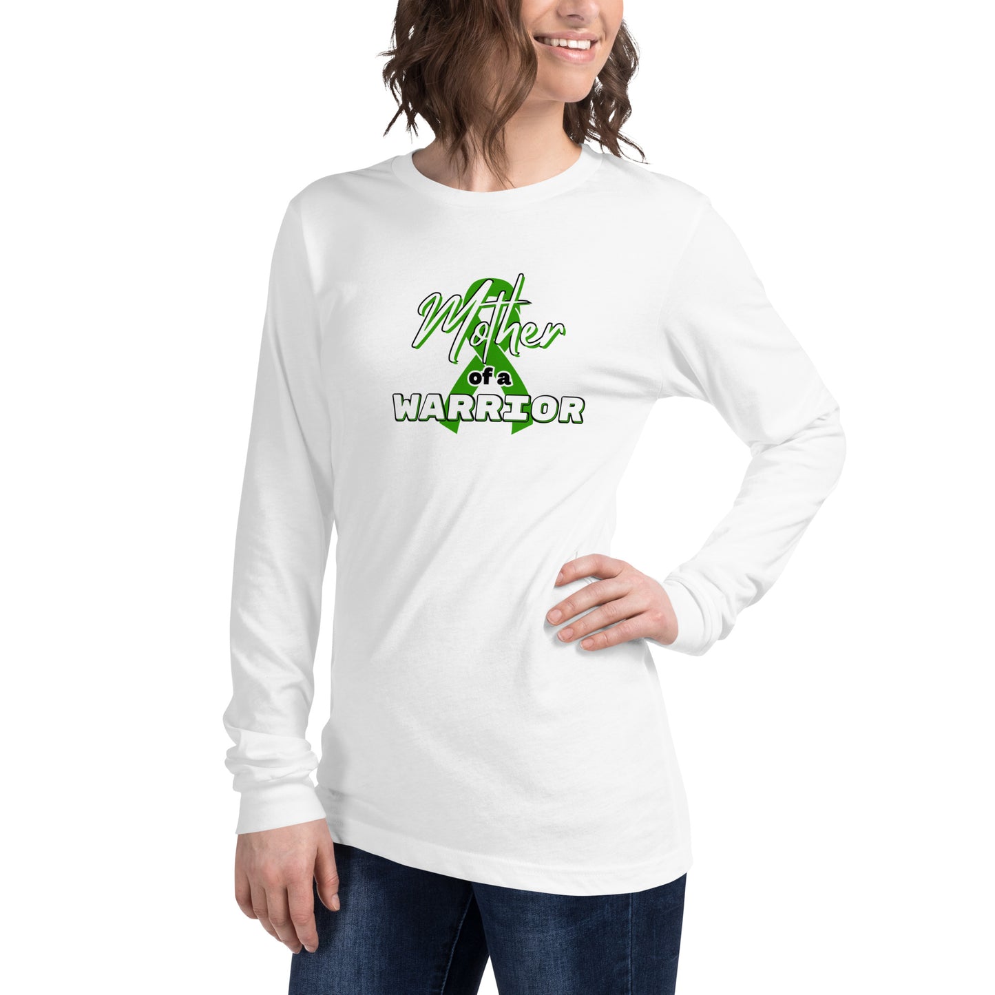 Cerebral Palsy Mother of a Warrior LS Tee
