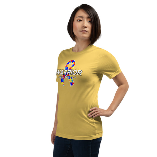 Autism Warrior Graphic Shirt & Apparel | Awareness Ribbon