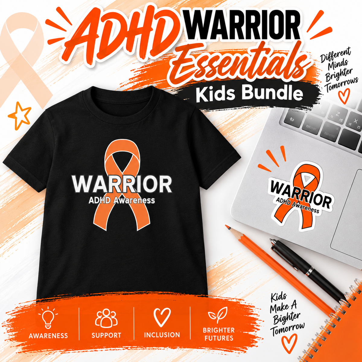 ADHD Warrior Essentials Kids Bundle