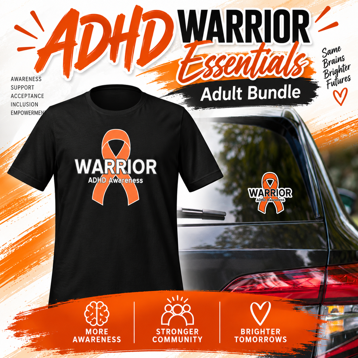 ADHD Warrior Essentials Adult Bundle