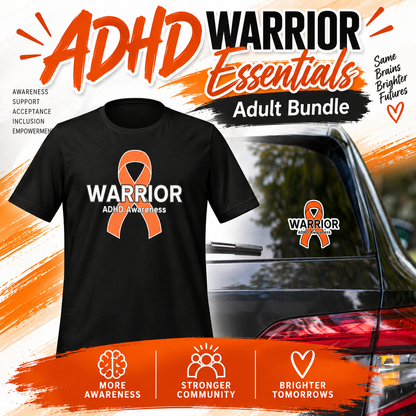 ADHD Warrior Essentials Adult Bundle