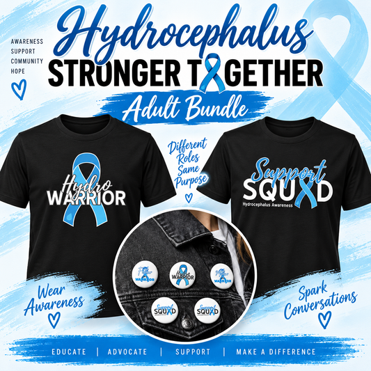 Hydrocephalus Stronger Together Adult Bundle