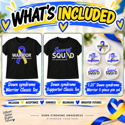Down syndrome Stronger Together Adult Bundle