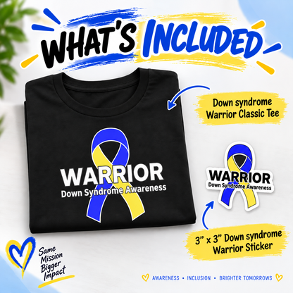 Down syndrome Warrior Essentials Adult Bundle