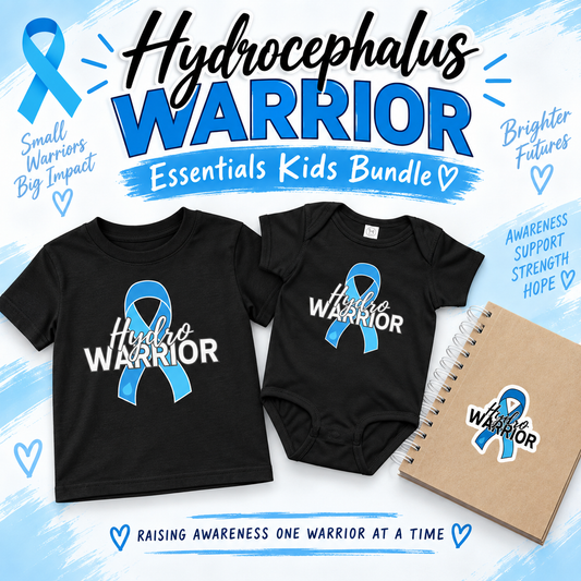 Hydrocephalus Warrior Essentials Kids Bundle