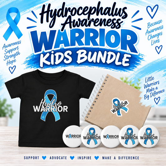 Hydrocephalus Awareness Warrior Kids Bundle