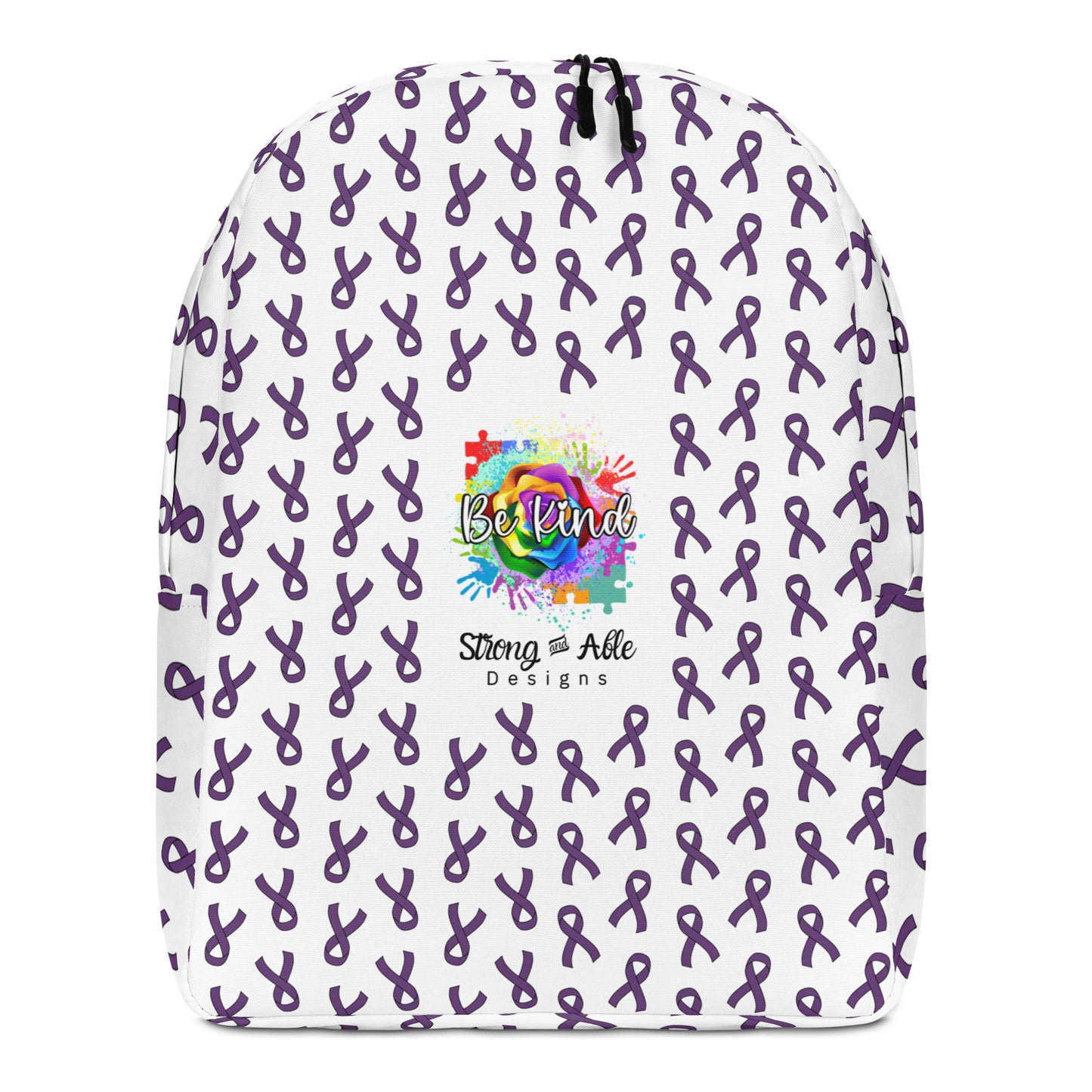 Epilepsy Awareness Ribbon Backpack