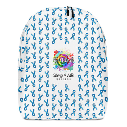 Hydrocephalus Awareness Ribbon Backpack