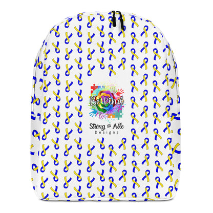 Down syndrome Awareness Ribbon Backpack