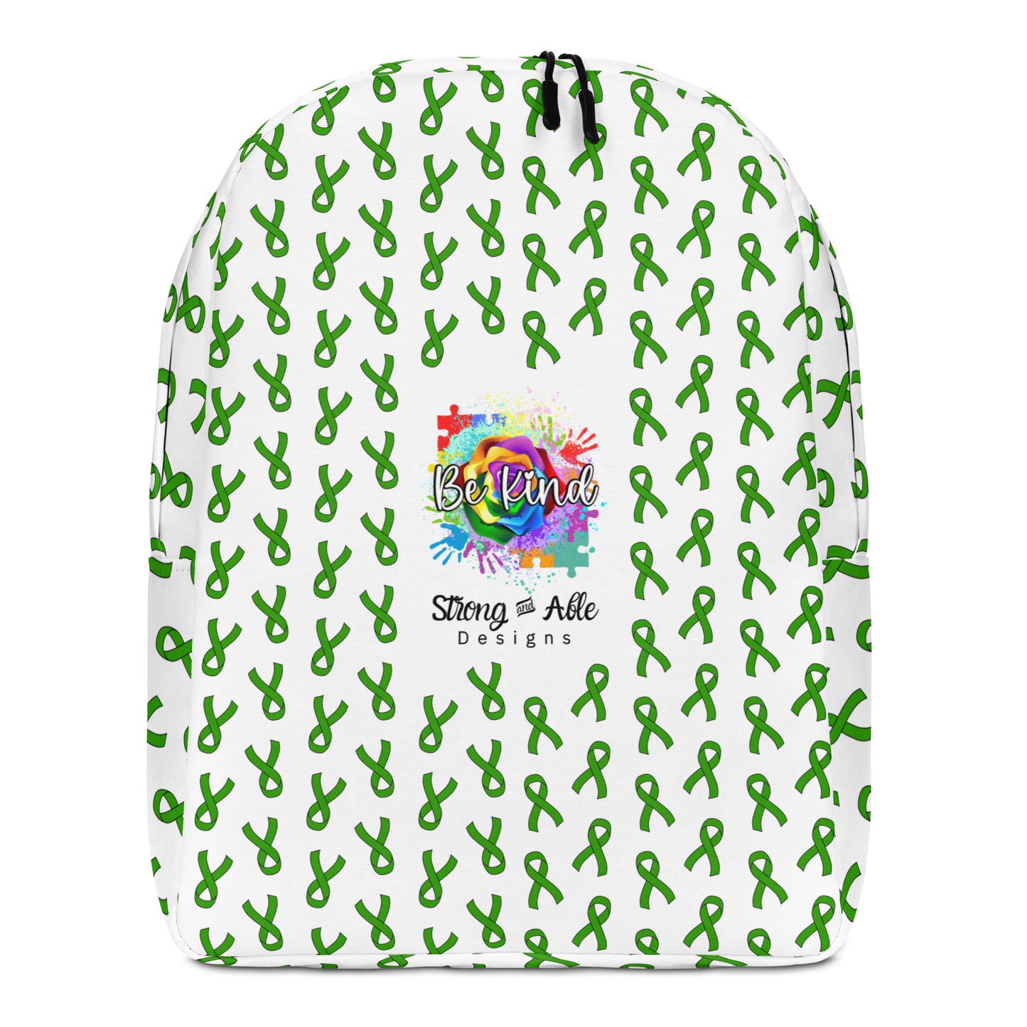 Cerebral Palsy Awareness Ribbon Backpack