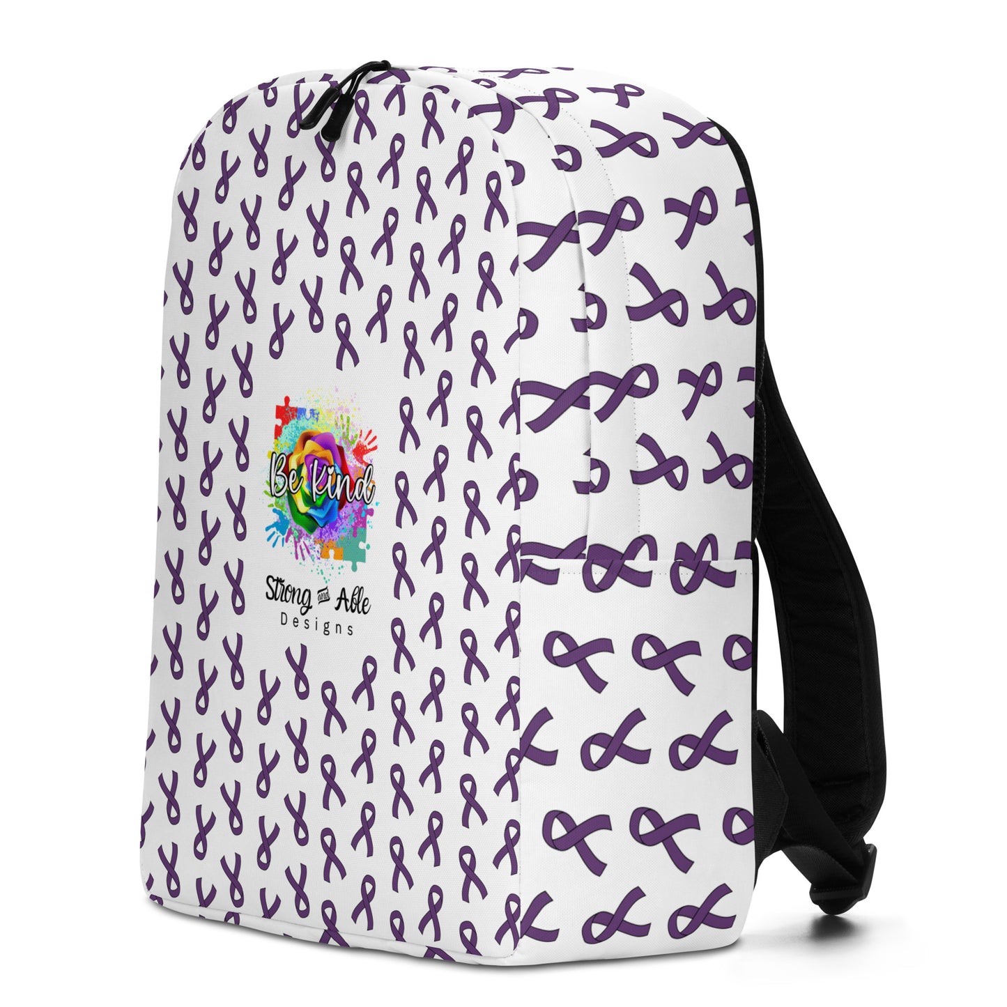 Epilepsy Awareness Ribbon Backpack