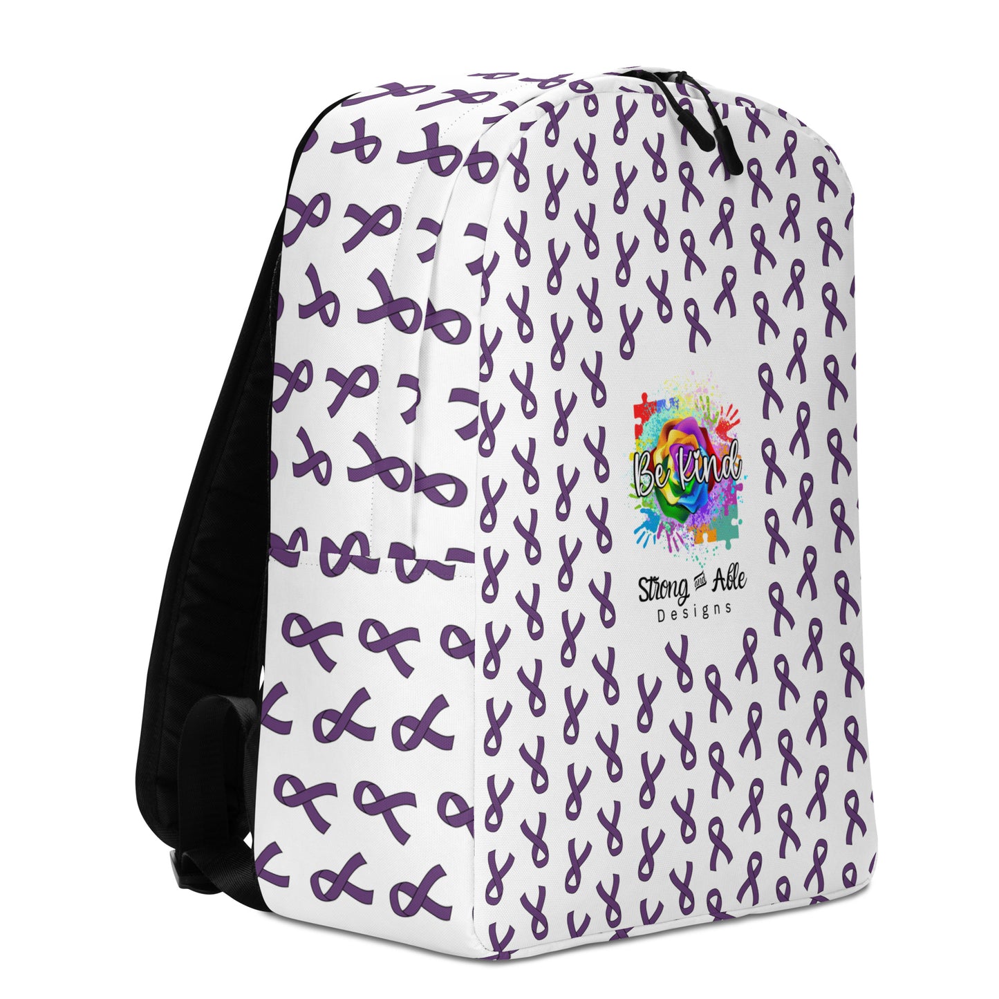 Epilepsy Awareness Ribbon Backpack