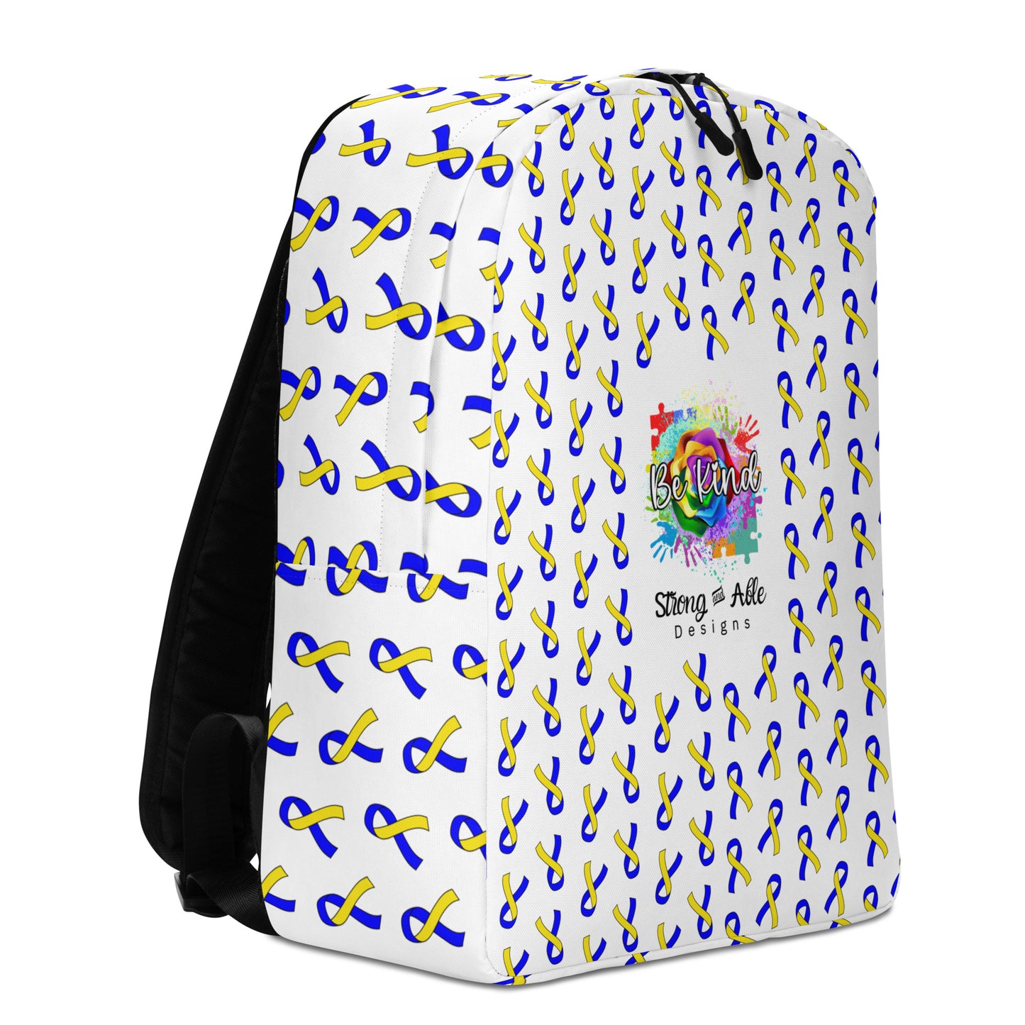 Down syndrome Awareness Ribbon Backpack