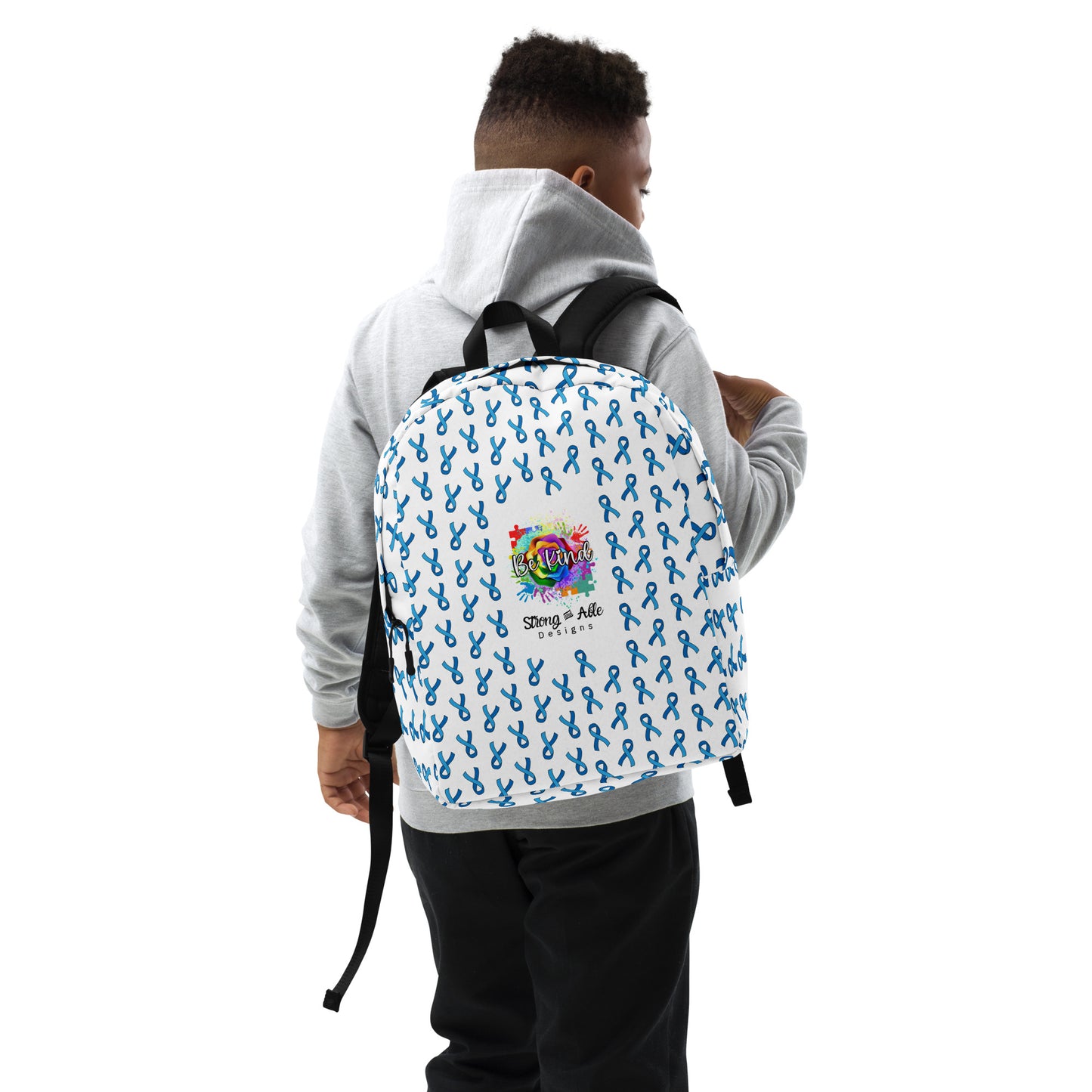 Hydrocephalus Awareness Ribbon Backpack