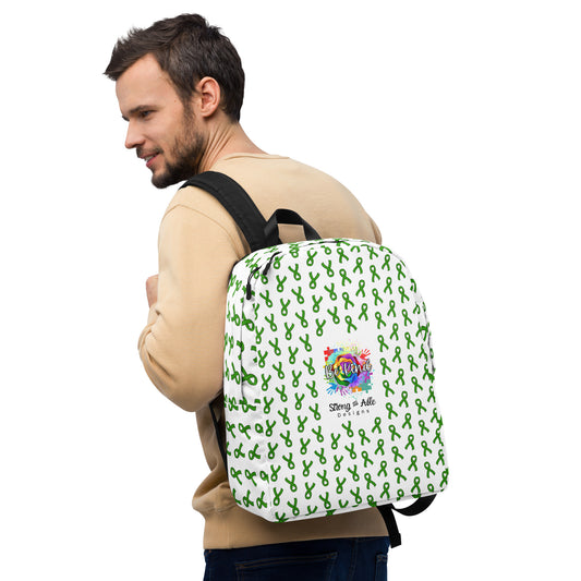 Cerebral Palsy Awareness Ribbon Backpack