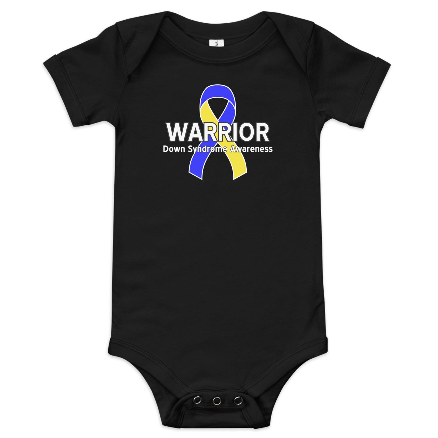 Down Syndrome Warrior III Onesie