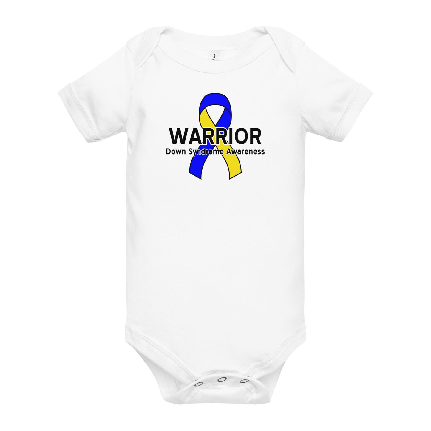 Down Syndrome Warrior III Onesie