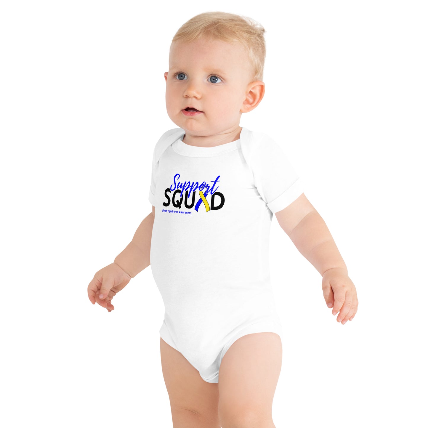 Down syndrome Support Squad Onesie