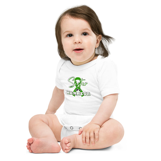 Cerebral Palsy Sister of a Warrior Onesie