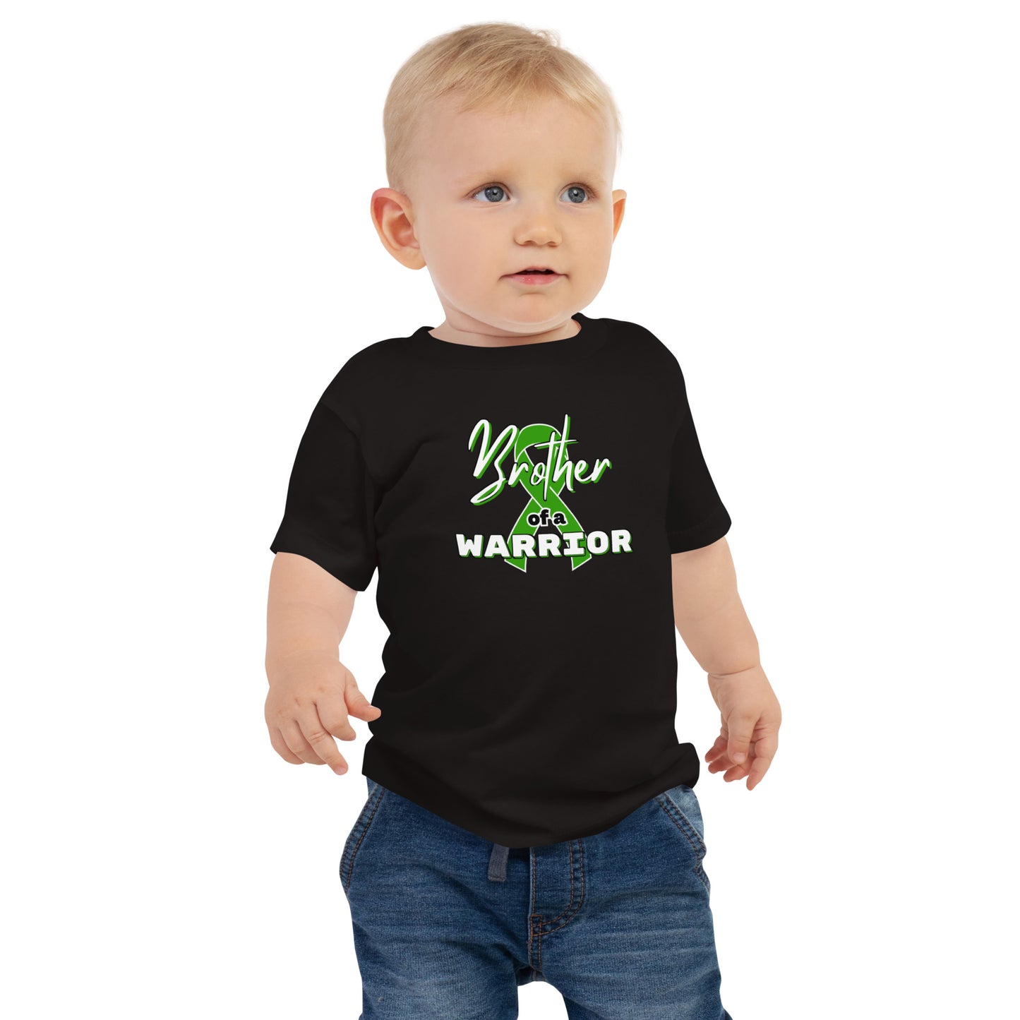 Cerebral Palsy Brother of a Warrior Baby Tee