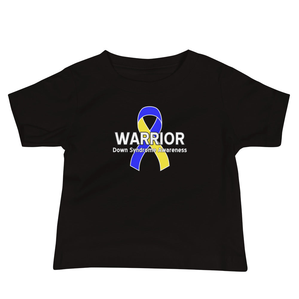 Down syndrome Warrior III Baby Tee