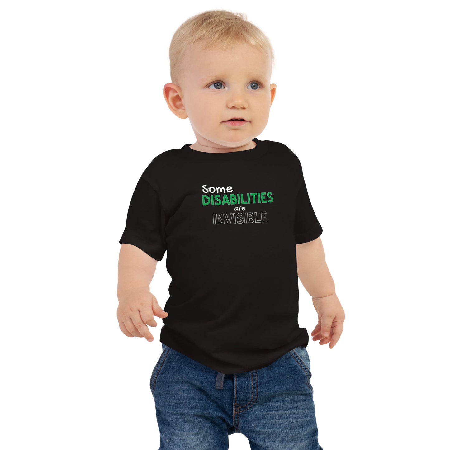 Cerebral Palsy Invisible Disability Baby Tee