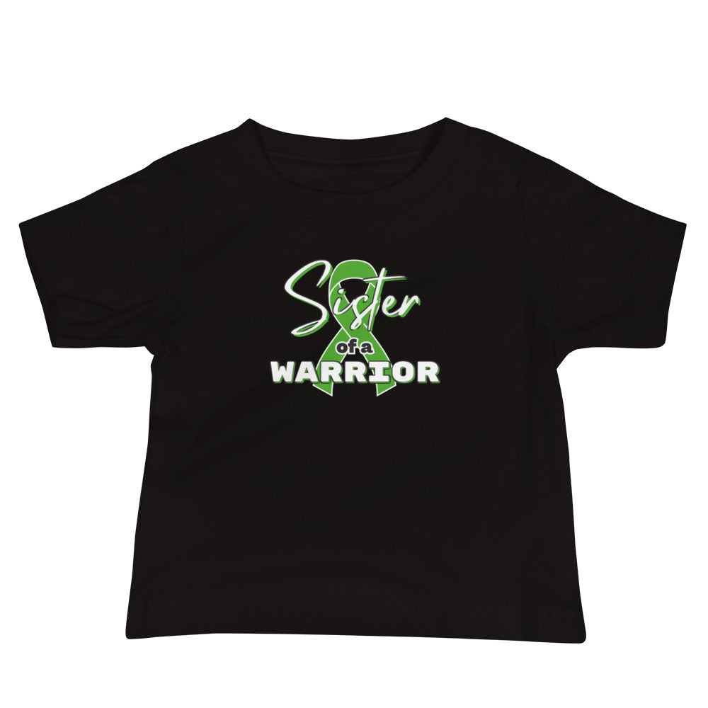 Cerebral Palsy Sister of a Warrior Baby Tee