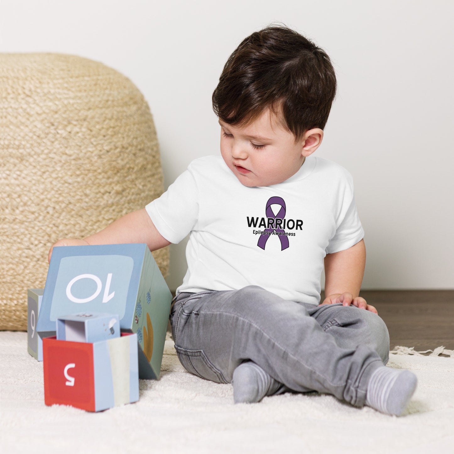 Epilepsy Warrior III Baby Tee