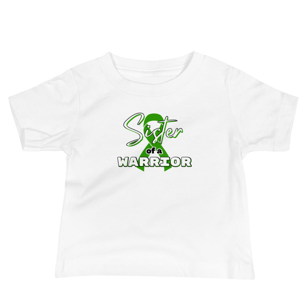 Cerebral Palsy Sister of a Warrior Baby Tee