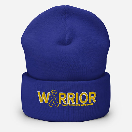 Down syndrome Warrior I Beanie