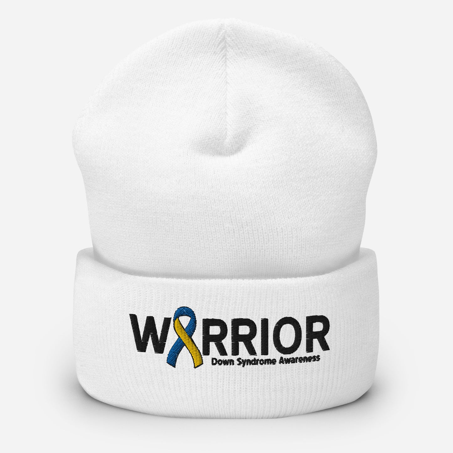 Down syndrome Warrior I Beanie