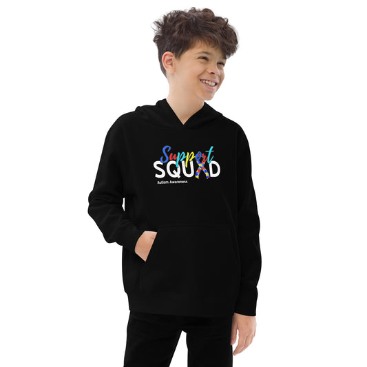 Autism Support Squad Kids Hoodie