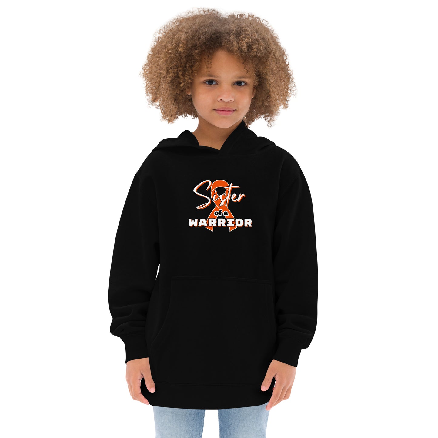 ADHD Sister of a Warrior Kids Hoodie