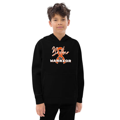 ADHD Brother of a Warrior Kids Hoodie