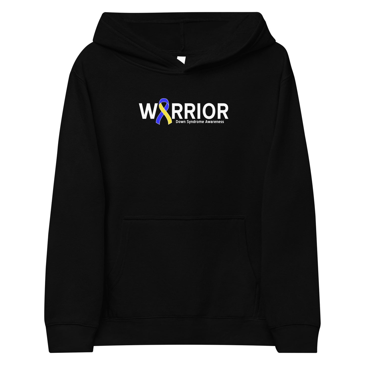 Down syndrome Warrior I Kids Hoodie