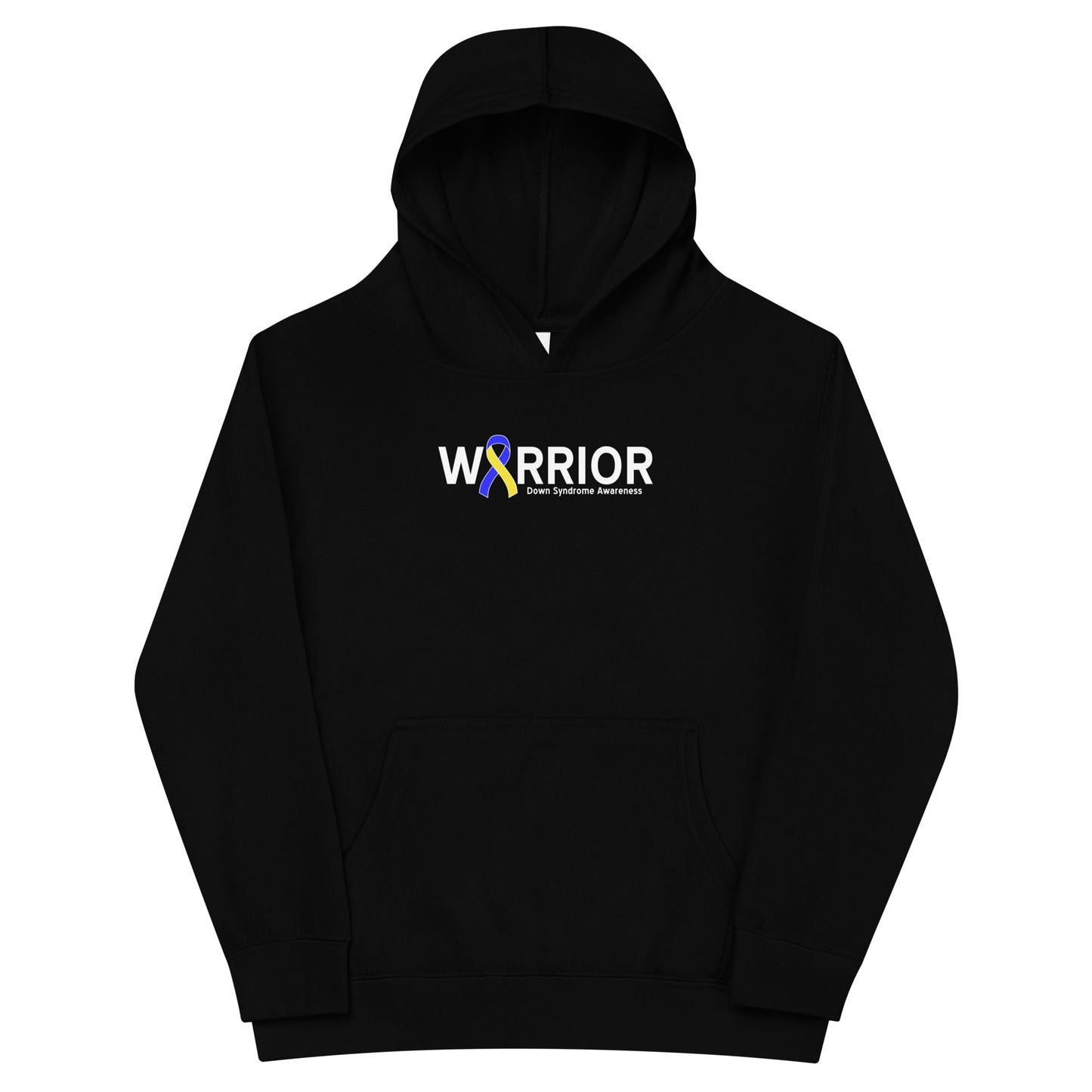 Down syndrome Warrior I Kids Hoodie