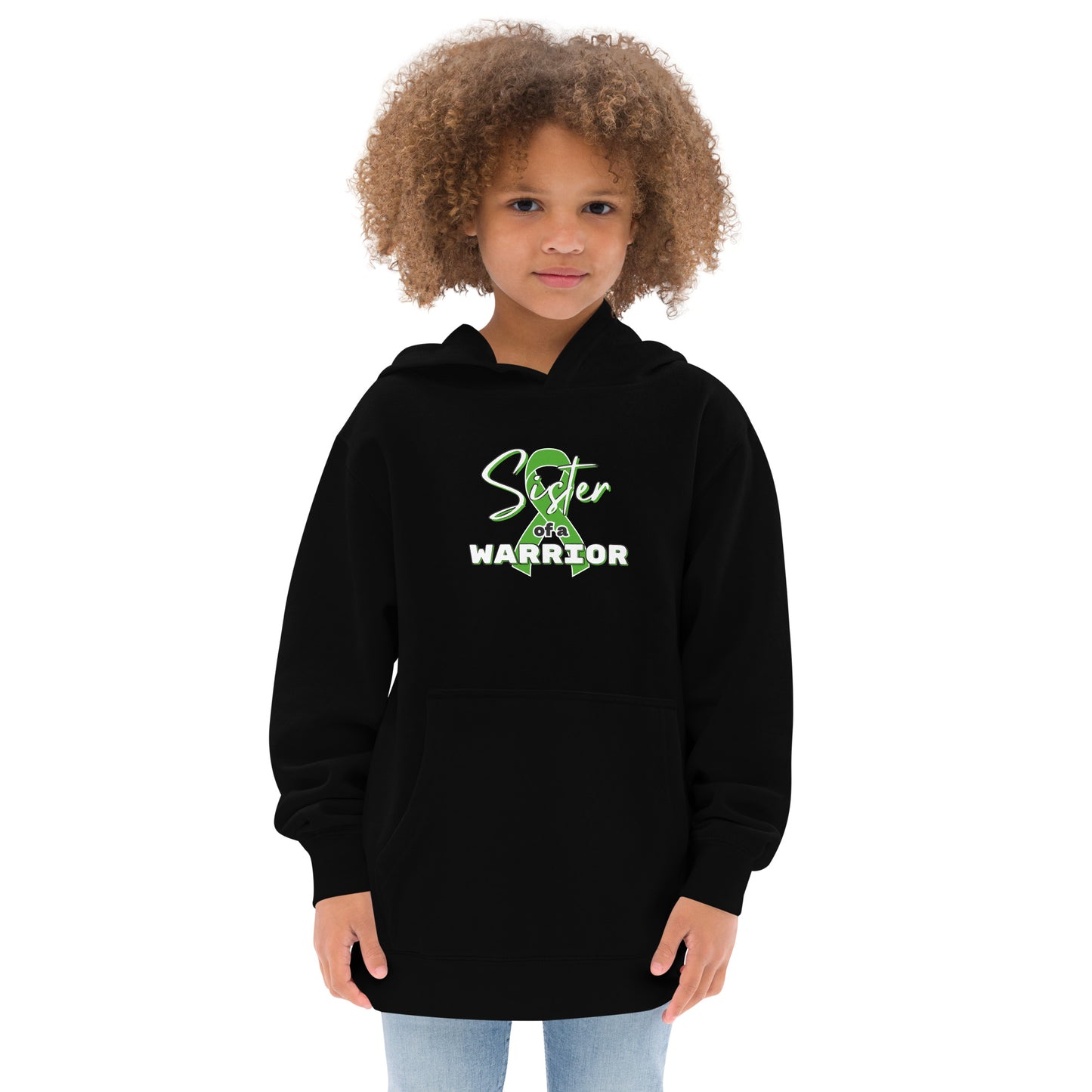 Cerebral Palsy Sister of a Warrior Kids Hoodie