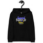 Down syndrome Support Squad Sibling Edition Kids Hoodie