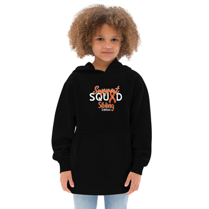 ADHD Support Squad Sibling Edition Kids Hoodie