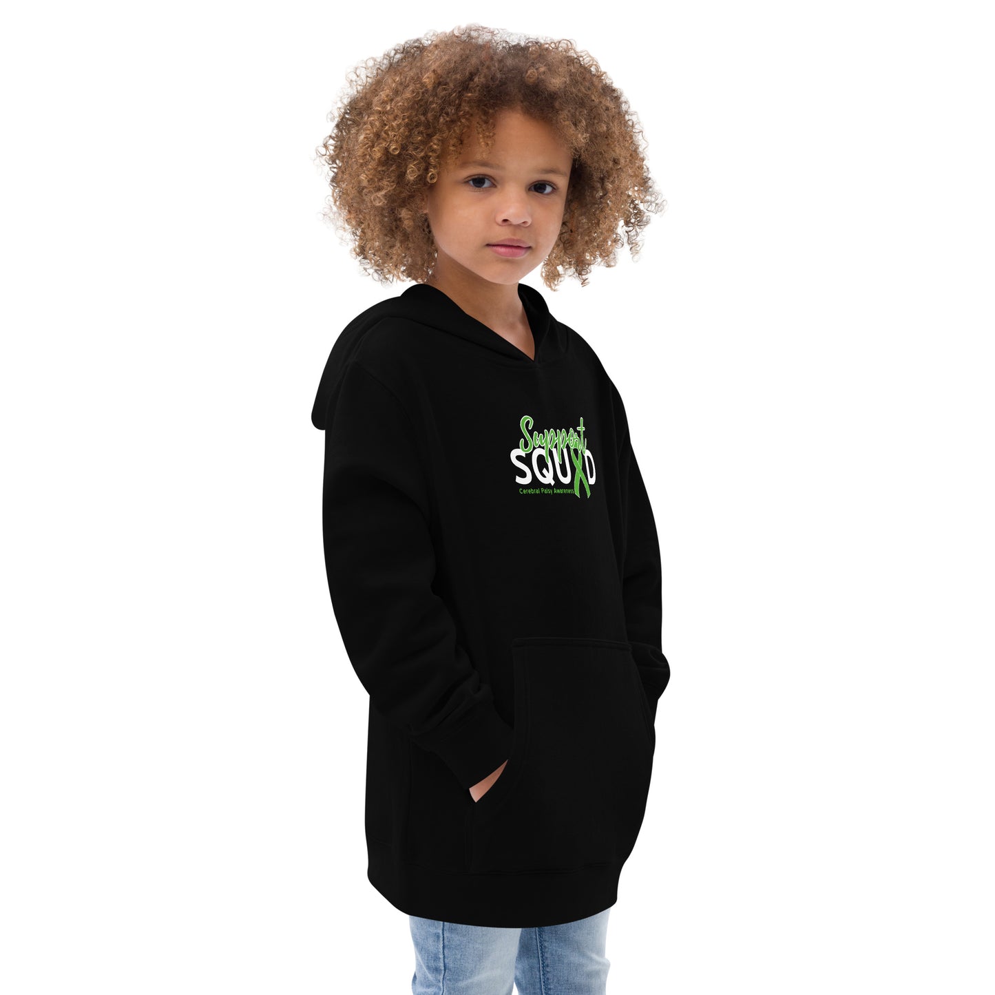 Cerebral Palsy Support Squad Kids Hoodie