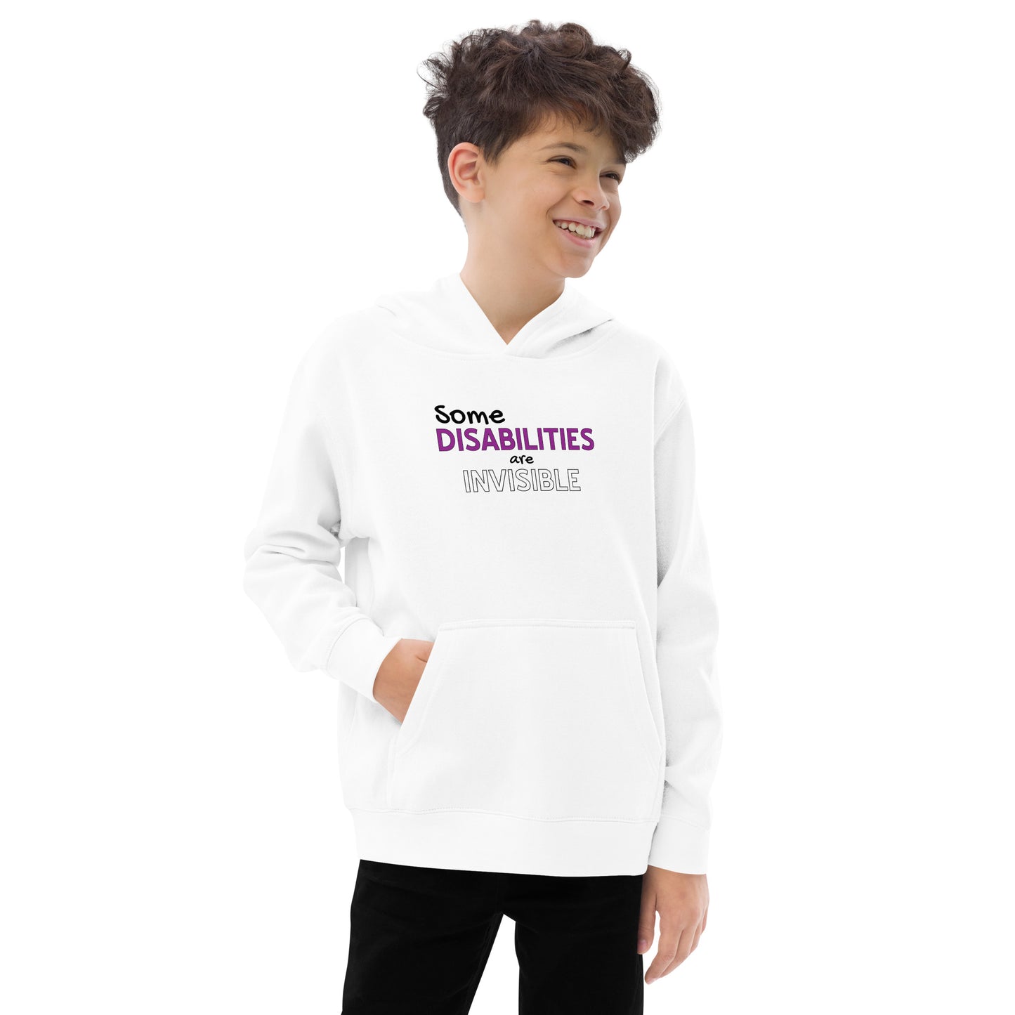 Epilepsy Invisible Disability Kids Hoodie