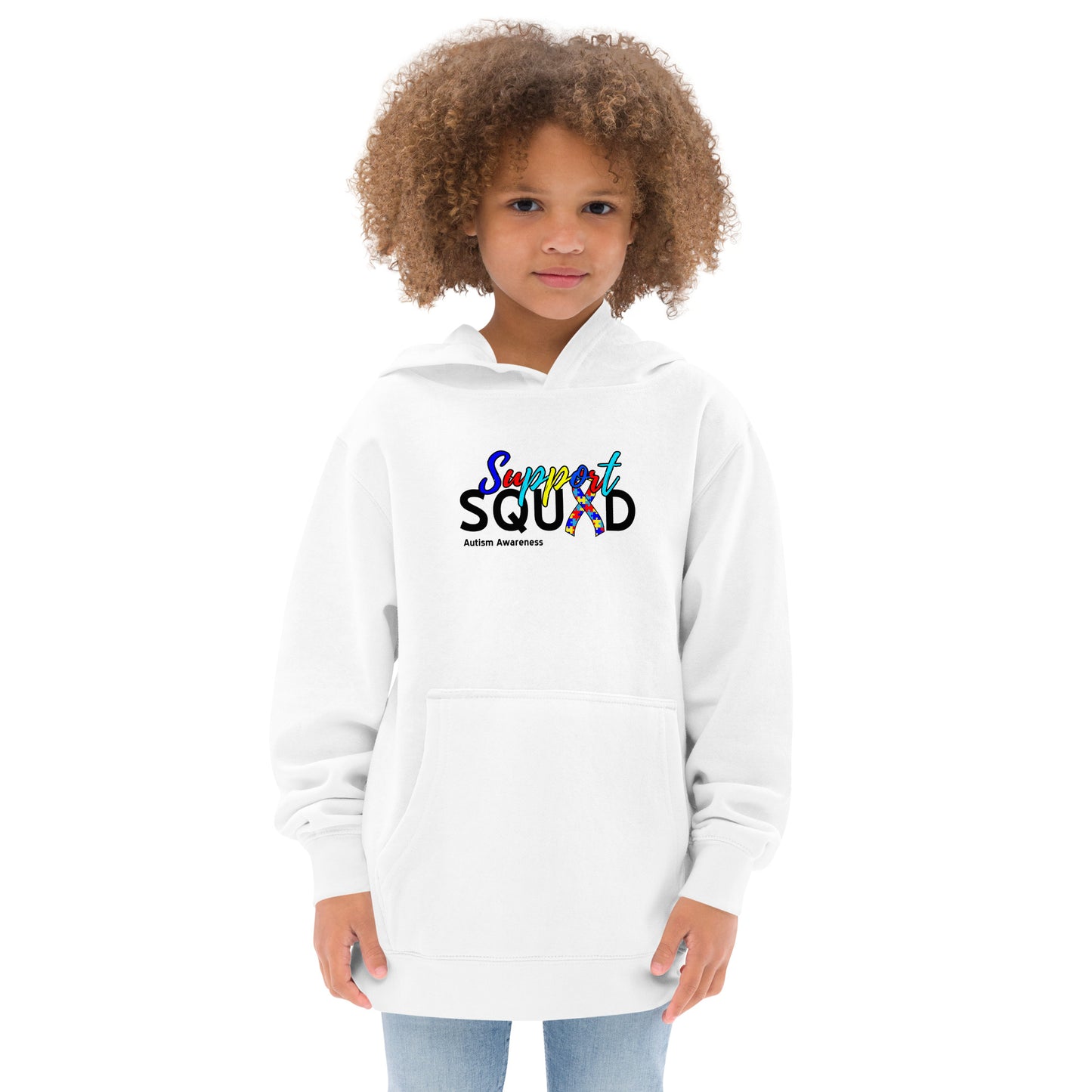 Autism Support Squad Kids Hoodie