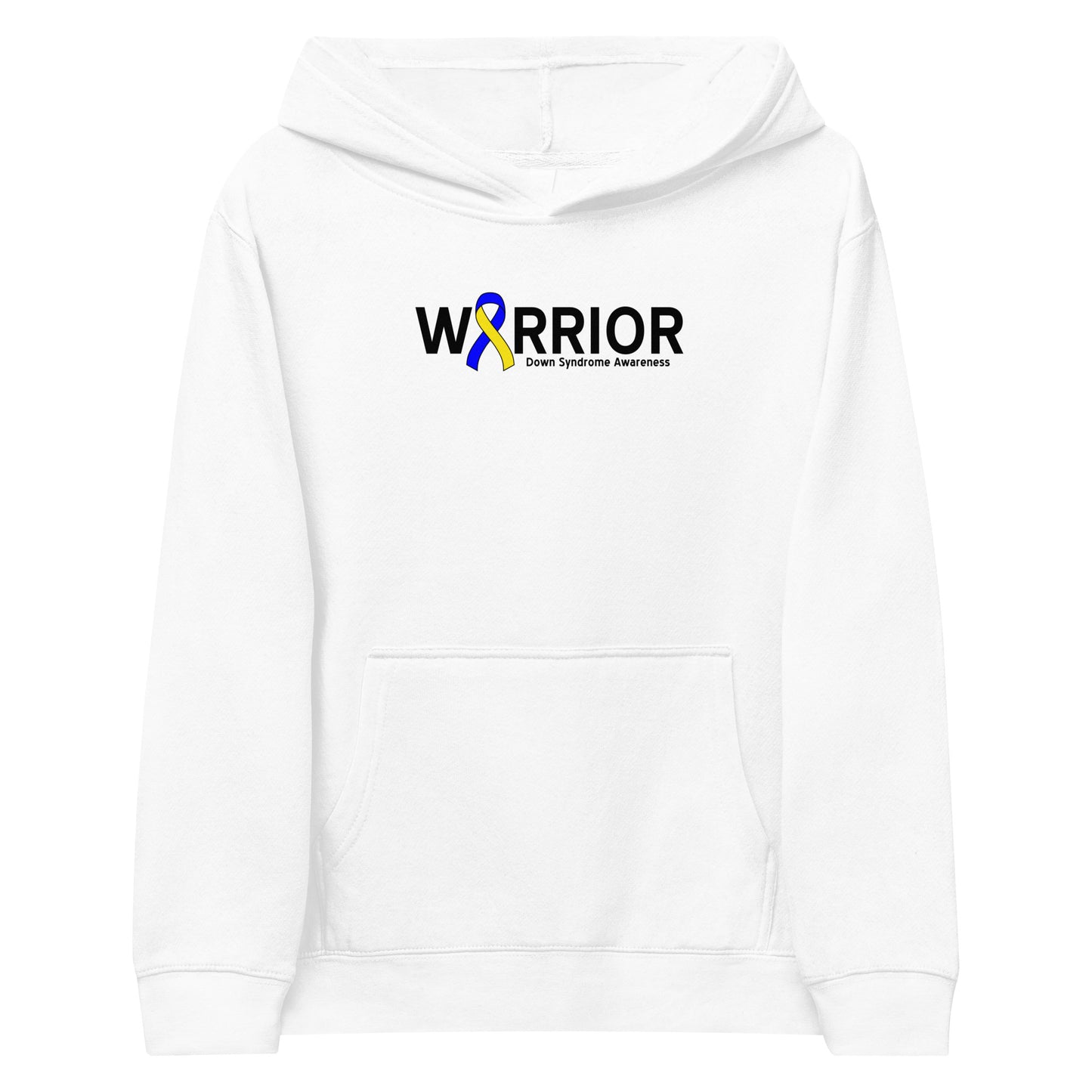 Down syndrome Warrior I Kids Hoodie