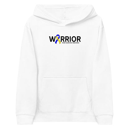 Down syndrome Warrior I Kids Hoodie