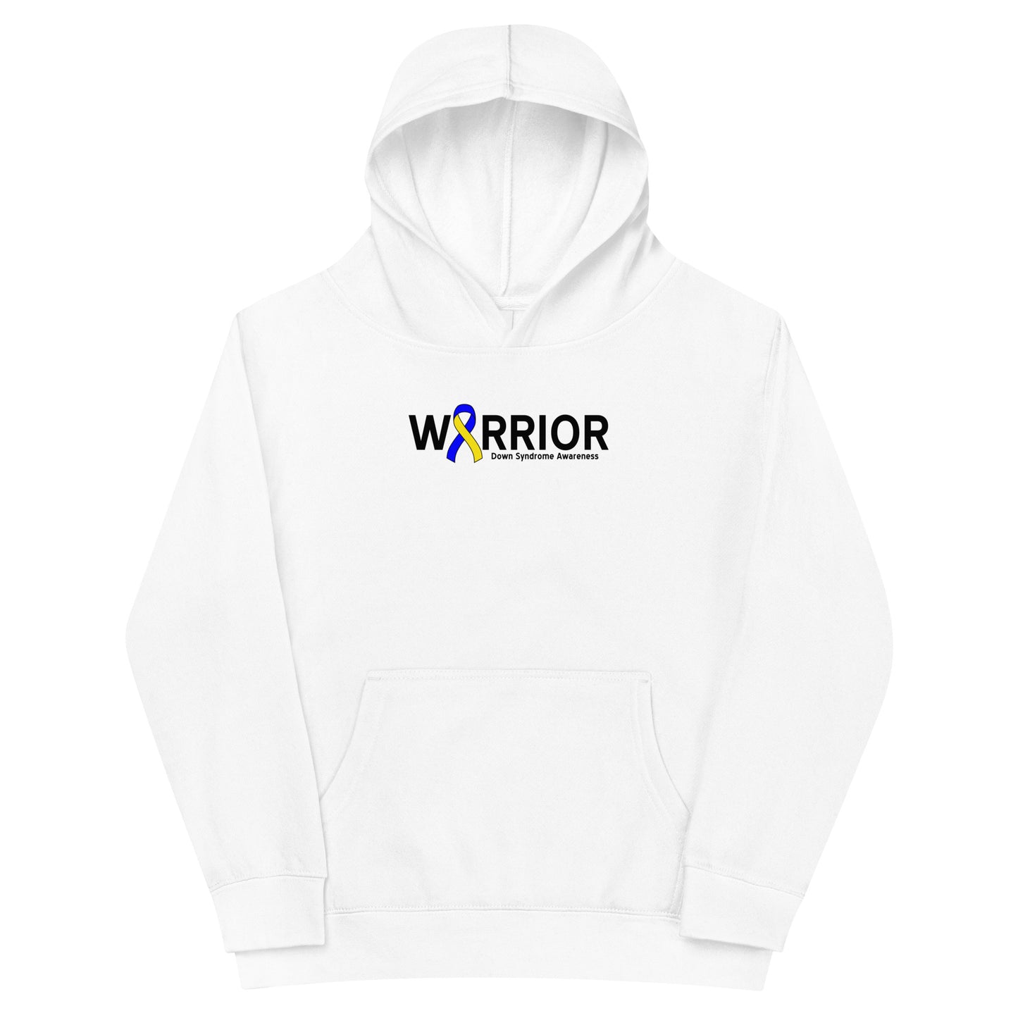 Down syndrome Warrior I Kids Hoodie