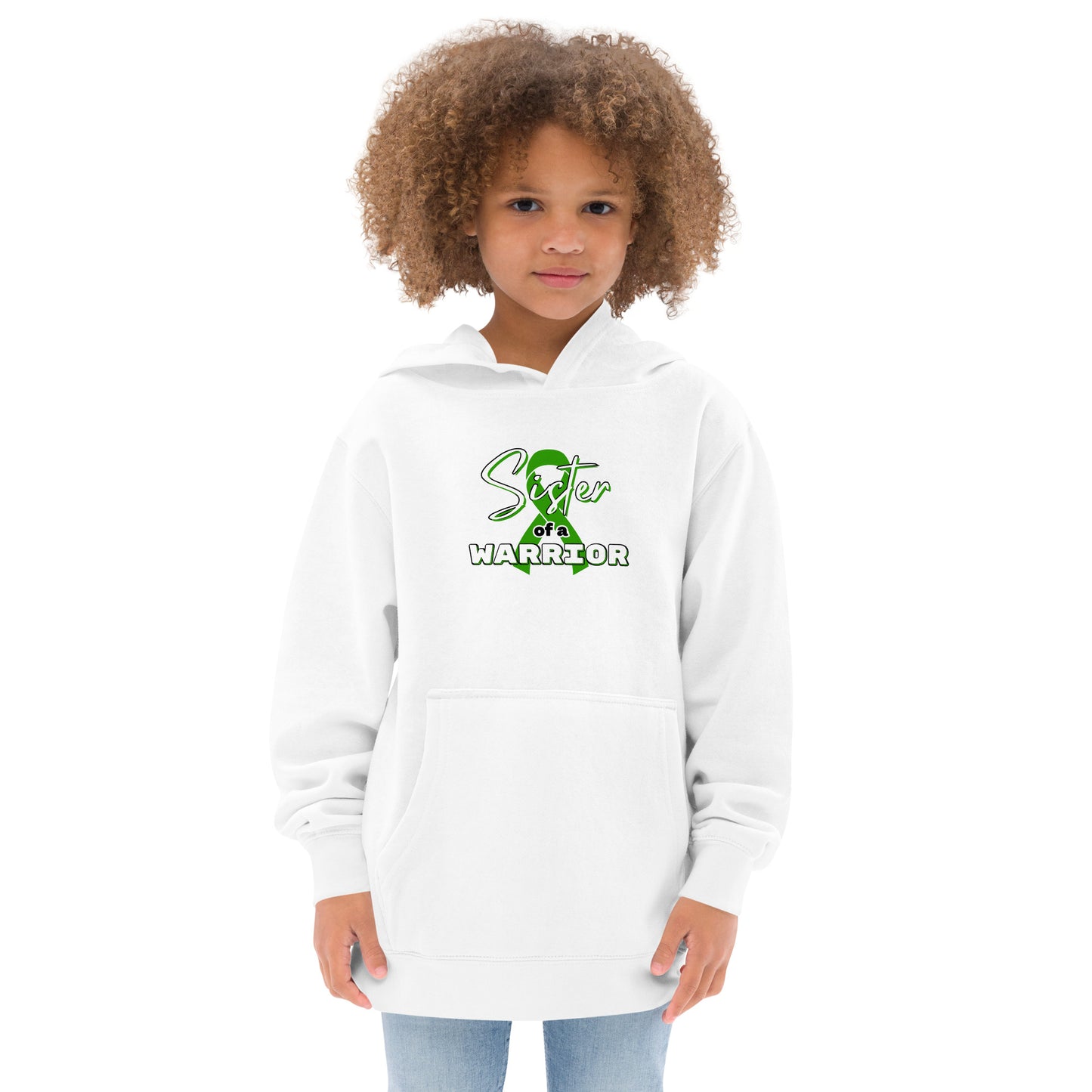 Cerebral Palsy Sister of a Warrior Kids Hoodie