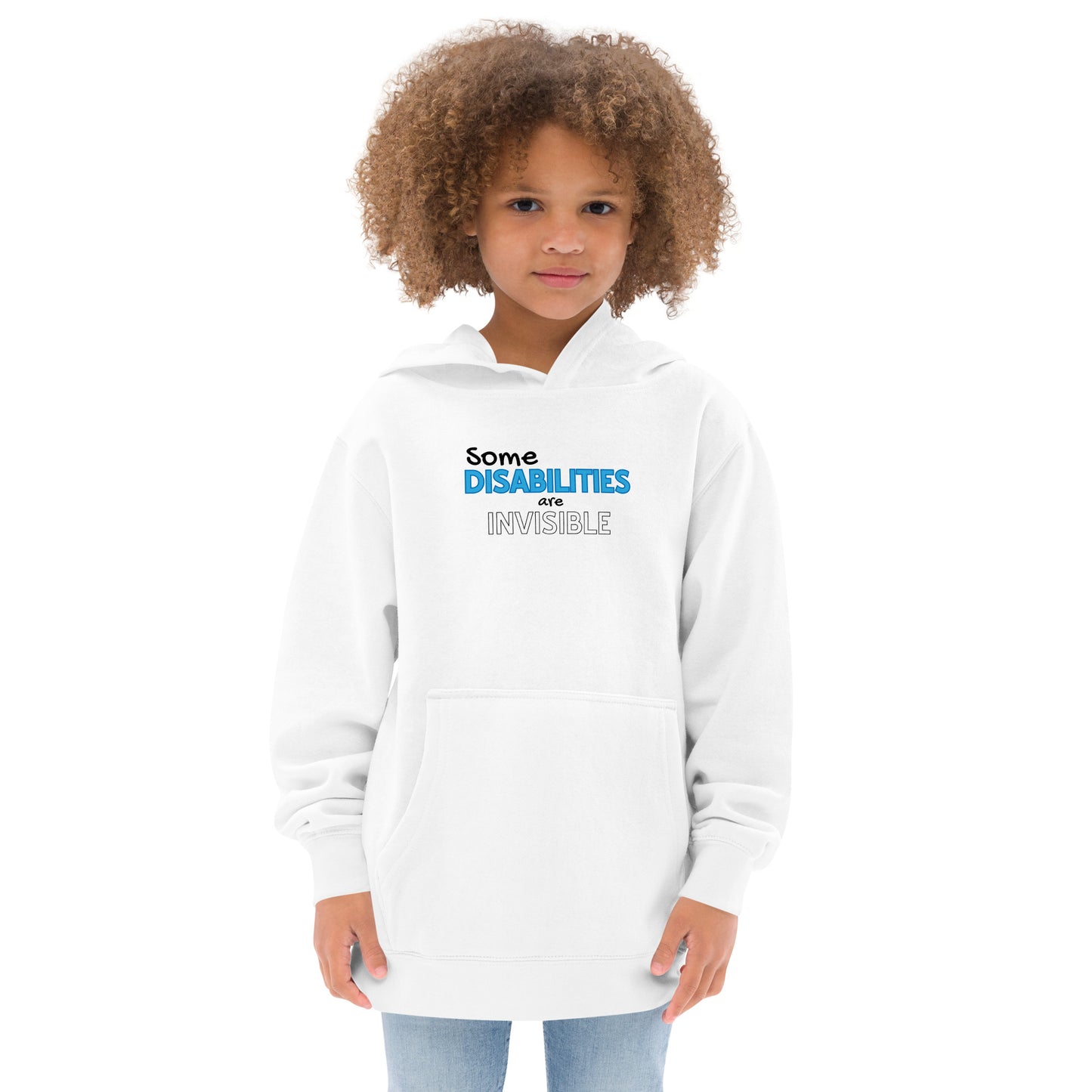 Hydrocephalus Invisible Disability Kids Hoodie