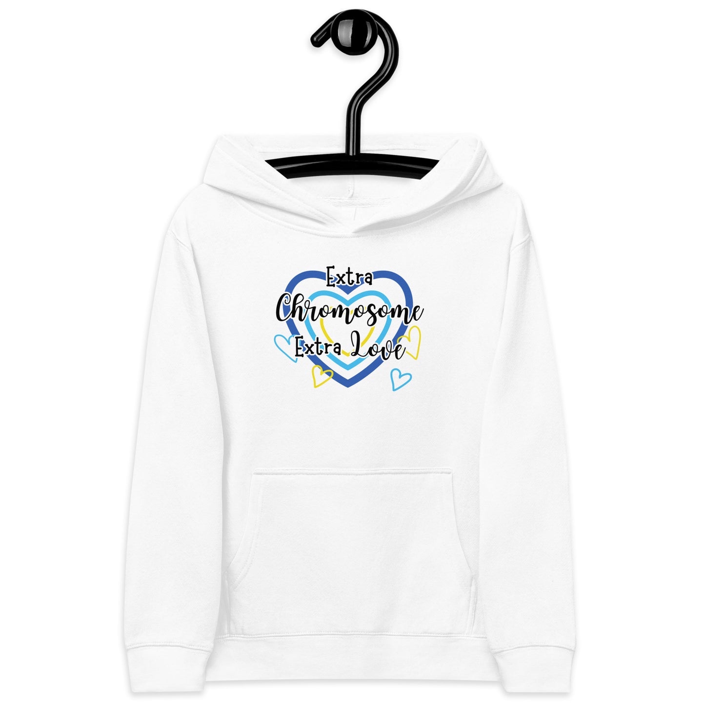 Extra Chromosome, Extra Love Kids Hoodie